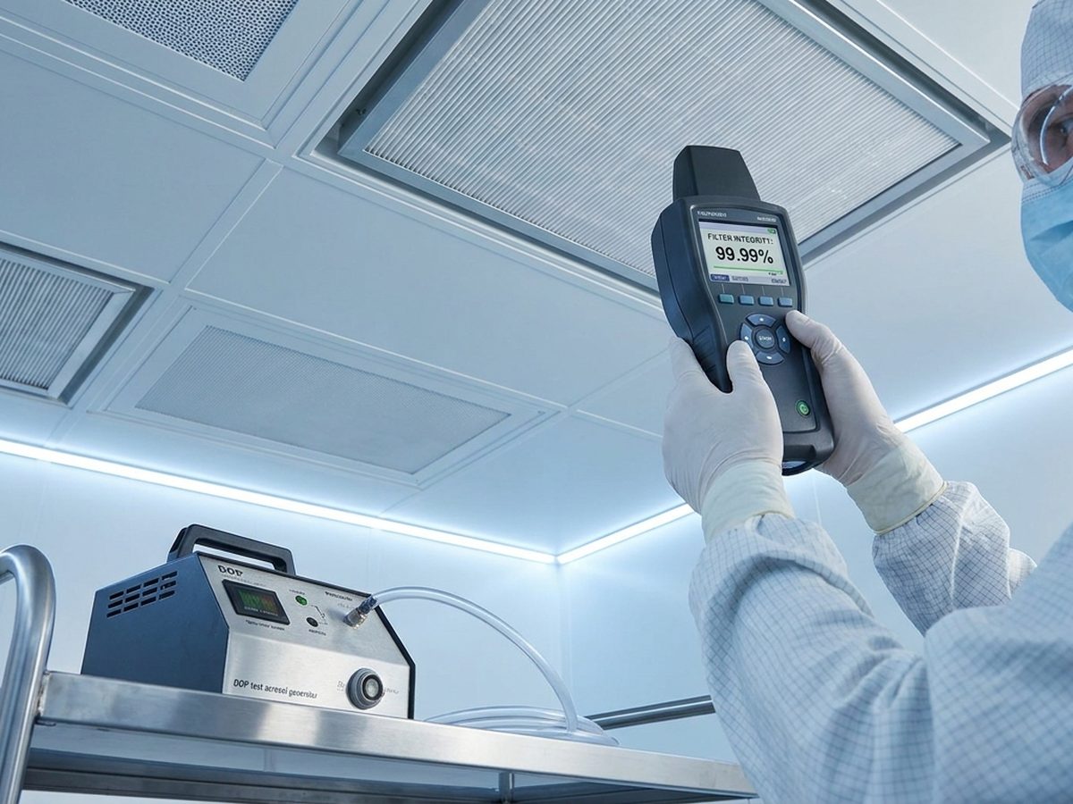 Dop Test Injection Port Panduan Perawatan HEPA Filter Cleanroom: Jadwal, DOP Test & Tips